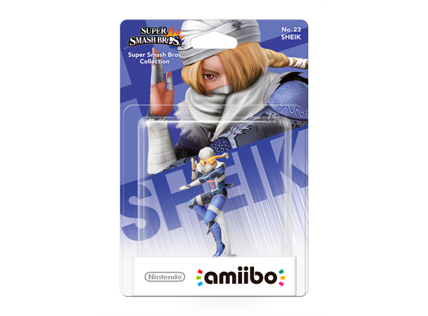 Amiibo Figur Sheik Super Smash Bros Collection No 23